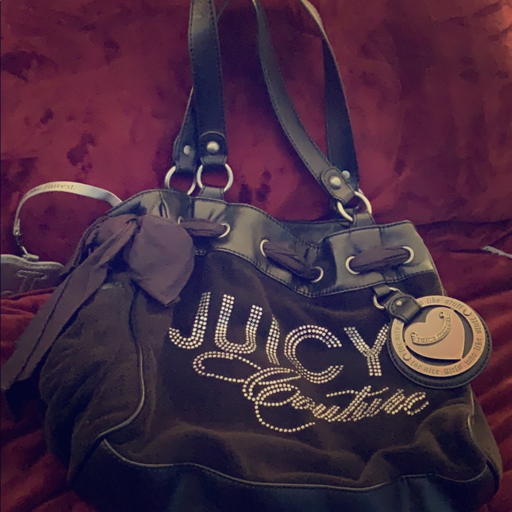 Original Juicy couture black handbag
